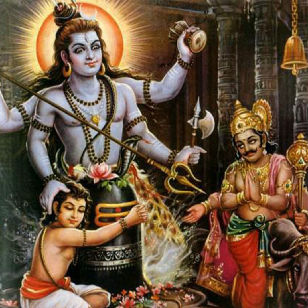 The Story of Markandeya and Lord Shiva: Sage Markandeya winning over death