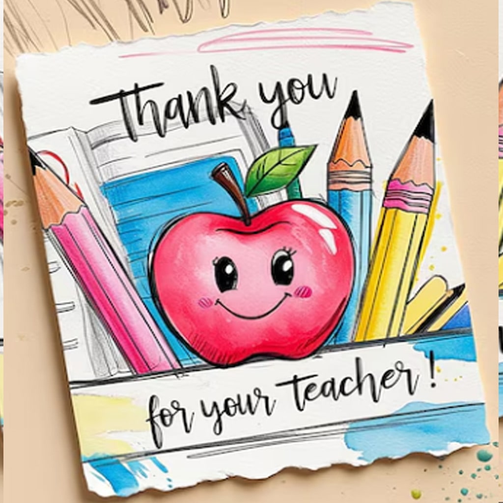30 Best Thank You Note for Teachers