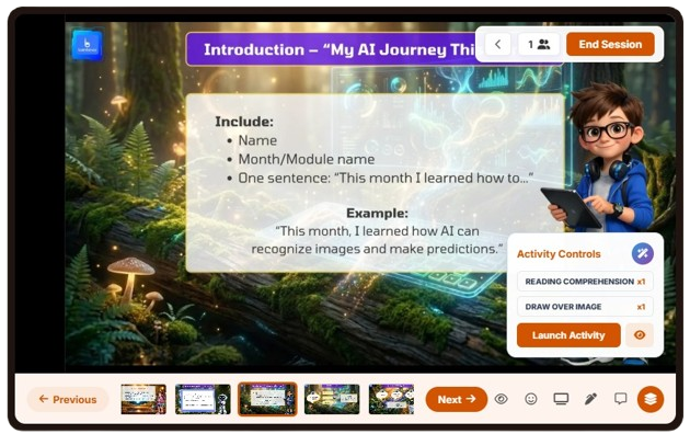 Zing Platform Mockup